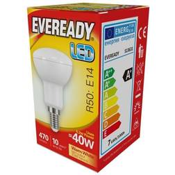 Eveready LED R50 6.2W 470lm Warm White 3000k E14 [S13631]